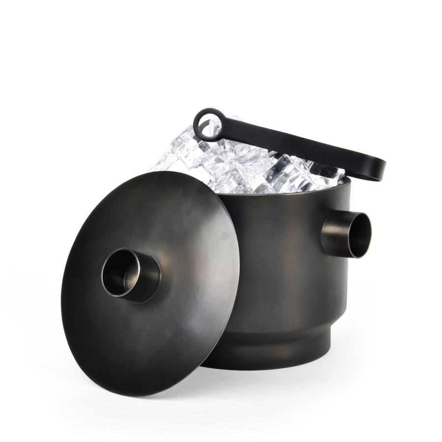 Ice bucket (tongs not included) - Seau à glaces H.18cm sans la pince